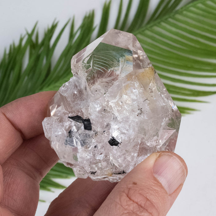 Herkimer Diamond Quartz Crystal 137 g 66x55x34mm - InnerVision Crystals