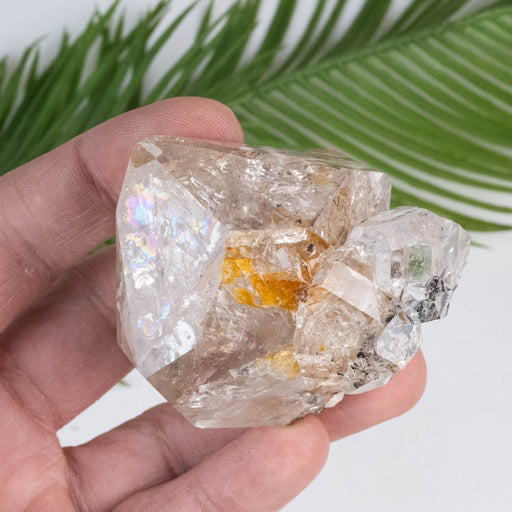 Herkimer Diamond Quartz Crystal 153 g 61x60x45mm - InnerVision Crystals