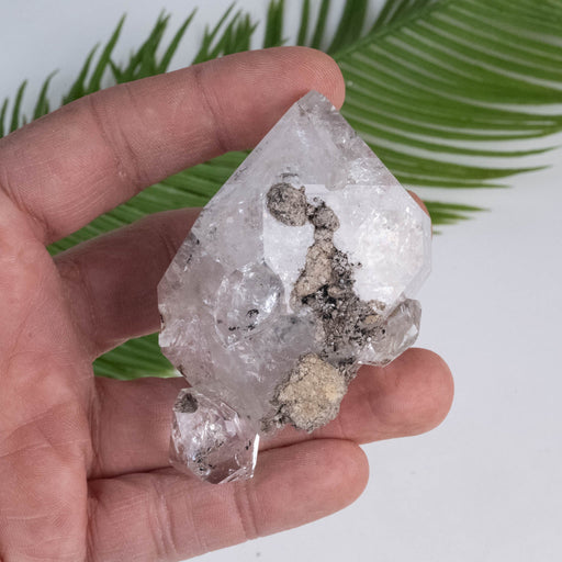 Herkimer Diamond Quartz Crystal 157 g 78x52x39mm - InnerVision Crystals