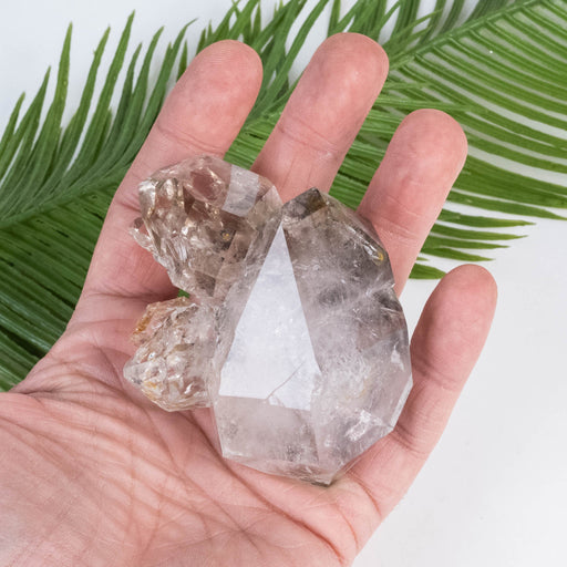 Herkimer Diamond Quartz Crystal 228 g 73x72x53mm Cluster - InnerVision Crystals