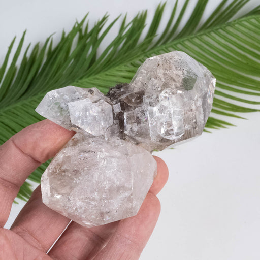 Herkimer Diamond Quartz Crystal 240 g 95x71x45mm - InnerVision Crystals