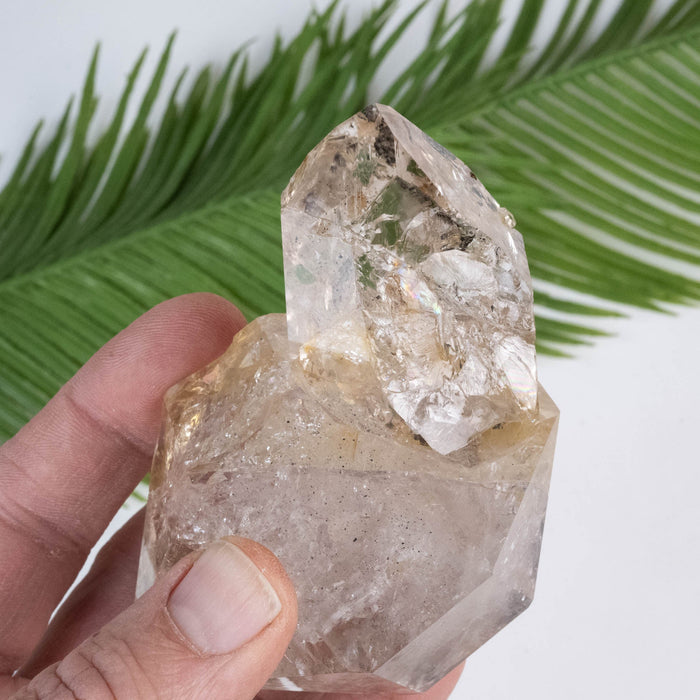 Herkimer Diamond Quartz Crystal 283 g 87x55x45mm - InnerVision Crystals