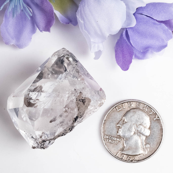 Herkimer Diamond Quartz Crystal 33.65 g 37x32x29mm A - InnerVision Crystals