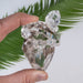 Herkimer Diamond Quartz Crystal A+ 124 g 78x59x35mm Cluster - InnerVision Crystals