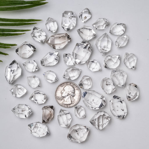 Herkimer Diamond Quartz Crystals 13mm - 23mm 100 Grams A+ Grade WHOLESALE LOT - InnerVision Crystals