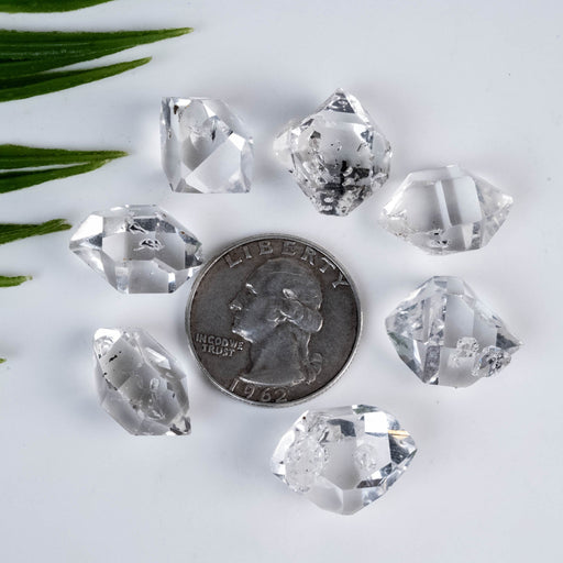 Herkimer Diamond Quartz Crystals 18mm - 19mm 20 Grams A / A+ Grade WHOLESALE LOT - InnerVision Crystals