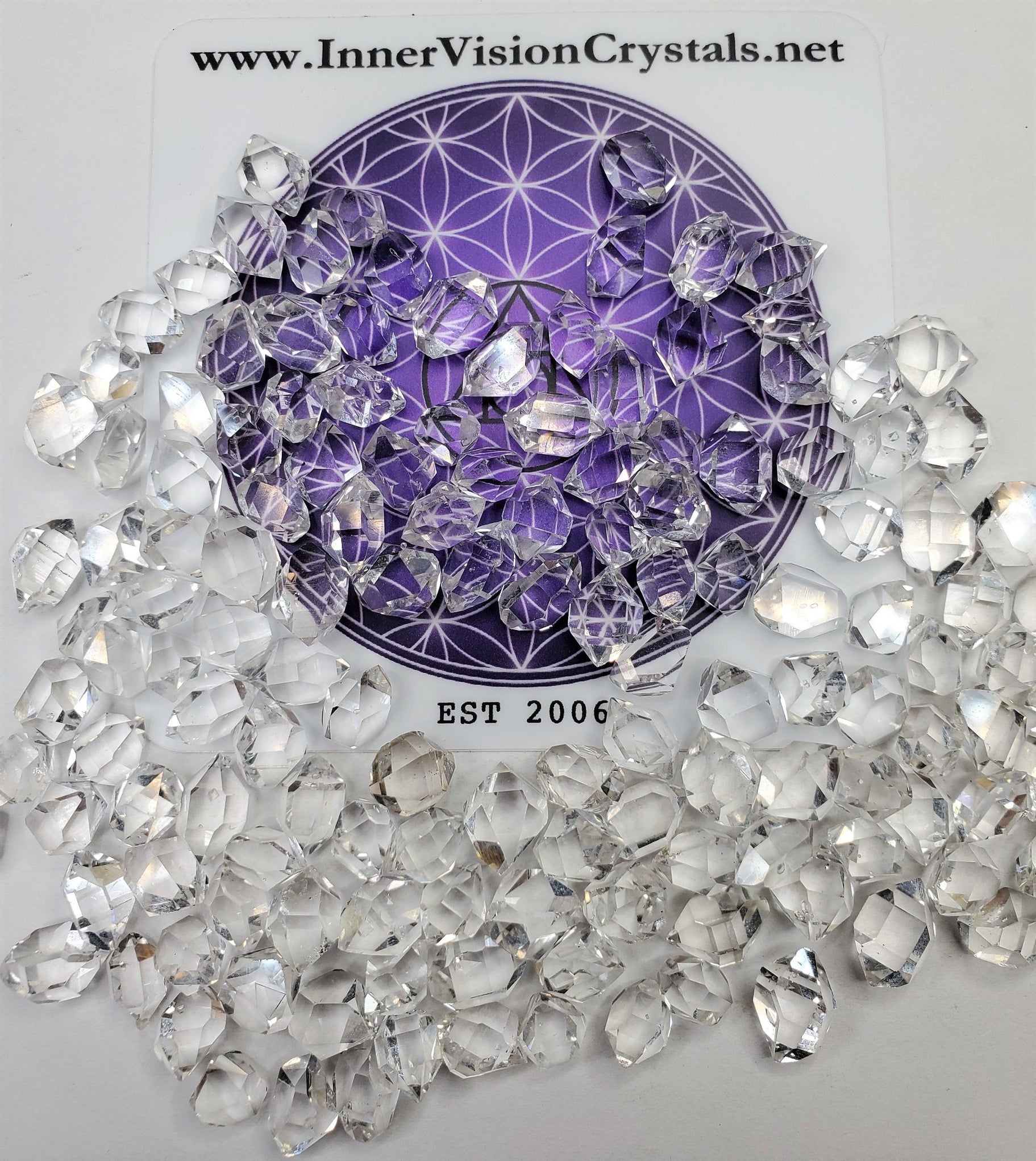 Herkimer Diamond Quartz Crystals WHOLESALE 8mm 11mm AA GRADE