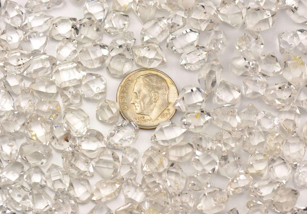 Herkimer Diamond Quartz Crystals WHOLESALE LOT 5mm - 7mm A+ Grade - InnerVision Crystals