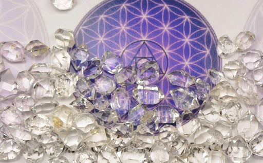 Herkimer Diamond Quartz Crystals WHOLESALE LOT 7mm - 10mm A+ Grade - InnerVision Crystals