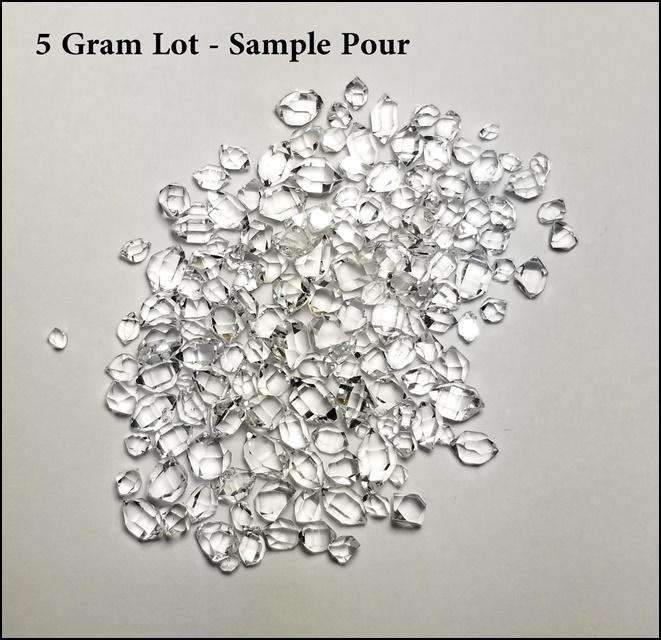 Herkimer Diamond Quartz Crystals | AA GRADE 1mm - 5mm WHOLESALE - InnerVision Crystals