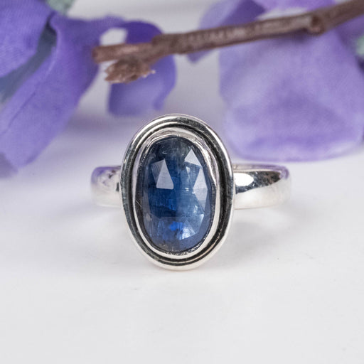 Kyanite Ring 10x6mm Size 6 - InnerVision Crystals