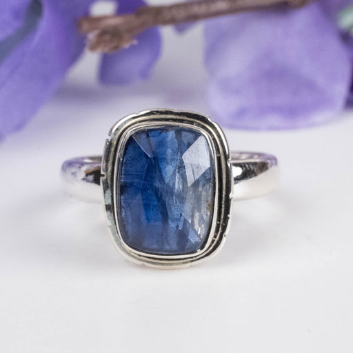 Kyanite Ring 10x8mm Size 8 - InnerVision Crystals