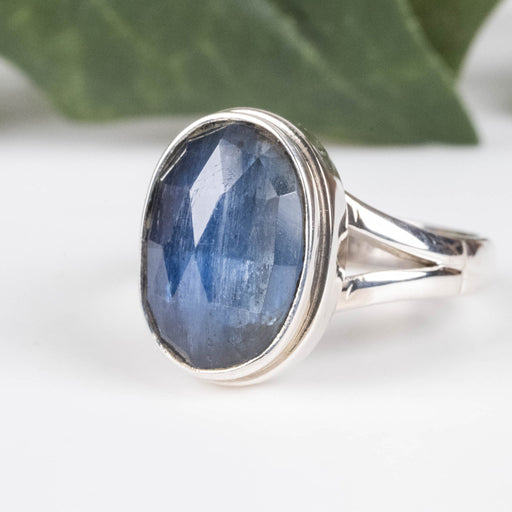 Kyanite Ring 12x9mm Size 7 - InnerVision Crystals