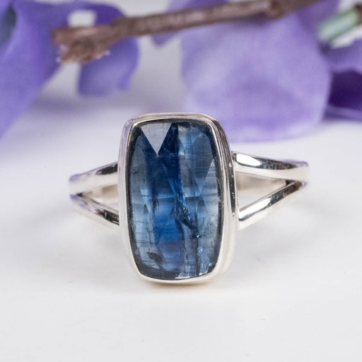 Kyanite Ring 14x9mm Size 10 - InnerVision Crystals