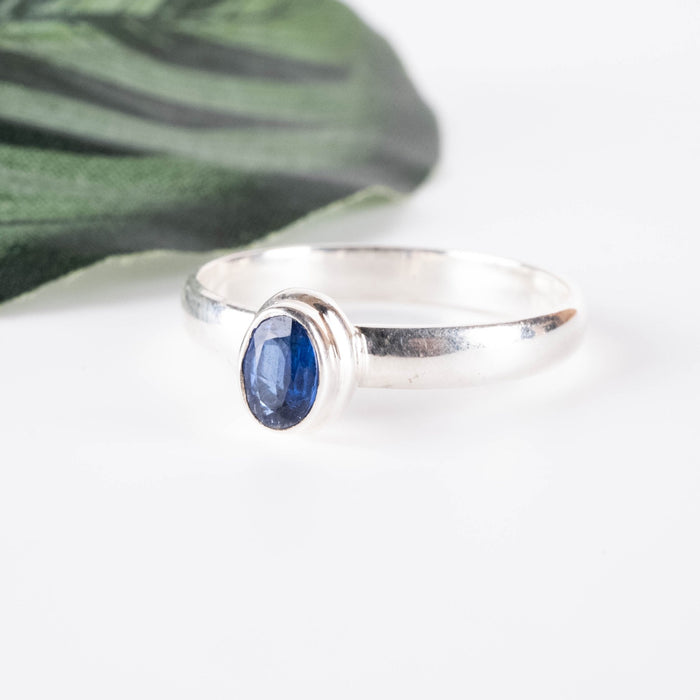 Kyanite Ring 6x4mm Size 10 - InnerVision Crystals
