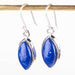 Lapis Lazuli Earrings 15x8mm - InnerVision Crystals