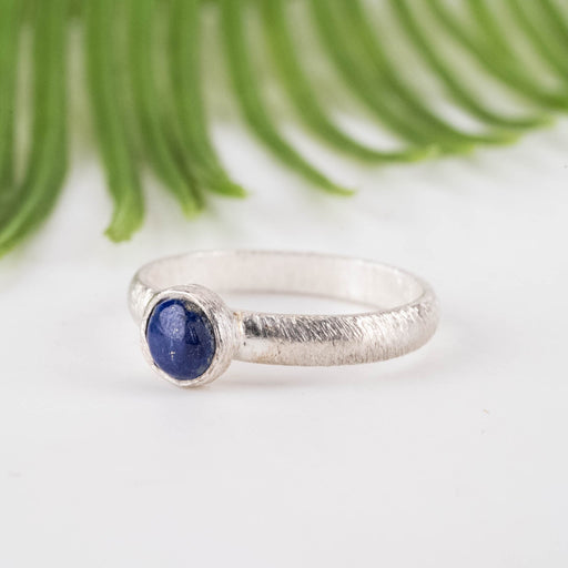 Lapis Lazuli Ring 5mm Size 7.5 - InnerVision Crystals