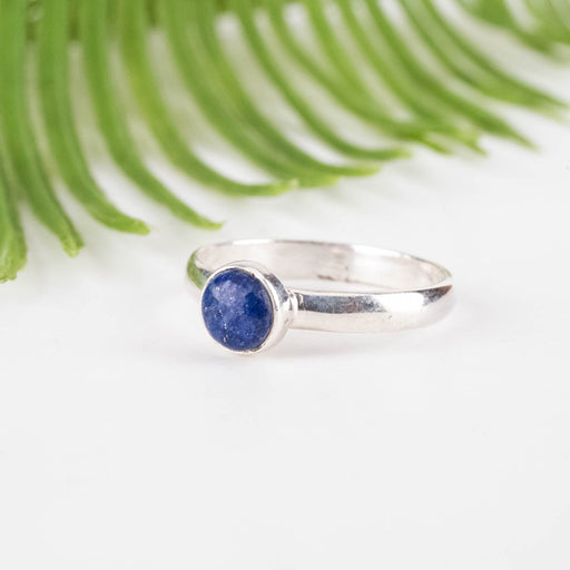 Lapis Lazuli Ring 6mm Size 7.5 - InnerVision Crystals