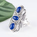 Lapis Lazuli Ring 7x5mm Size 9 - InnerVision Crystals