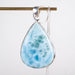 Larimar Pendant w/ 18" Chain 21 g 58x33mm - InnerVision Crystals
