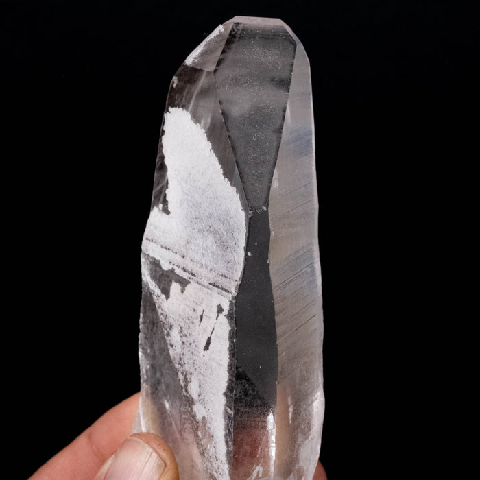 Lemurian Seed Crystal 340 g 154x48mm w/ Chlorite - InnerVision Crystals