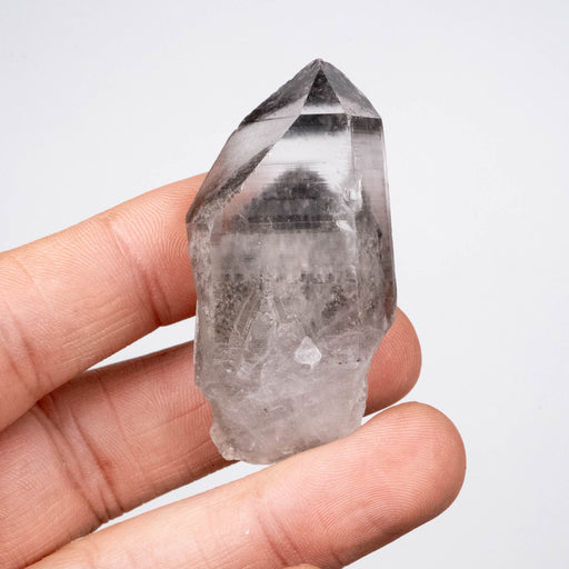 Lemurian Seed Crystal Black Phantom 42 g 57x28mm - InnerVision Crystals