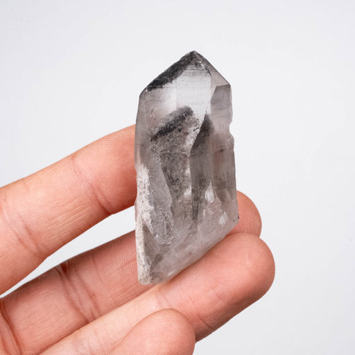 Lemurian Seed Crystal Black Phantom 42 g 57x28mm - InnerVision Crystals