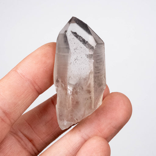 Lemurian Seed Crystal Black Phantom 43 g 52x26mm - InnerVision Crystals