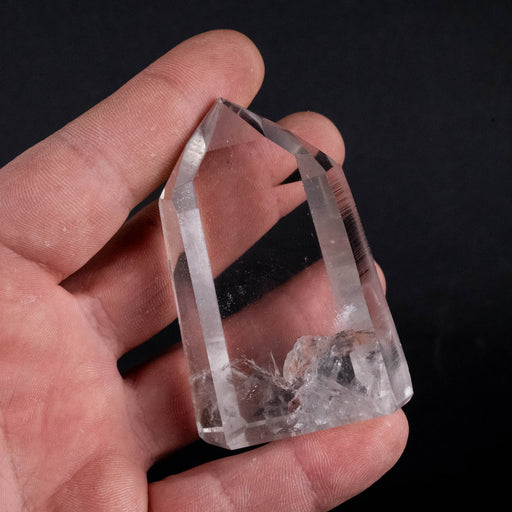 Lemurian Seed Crystal Polished Point 117 g 67x45mm - InnerVision Crystals