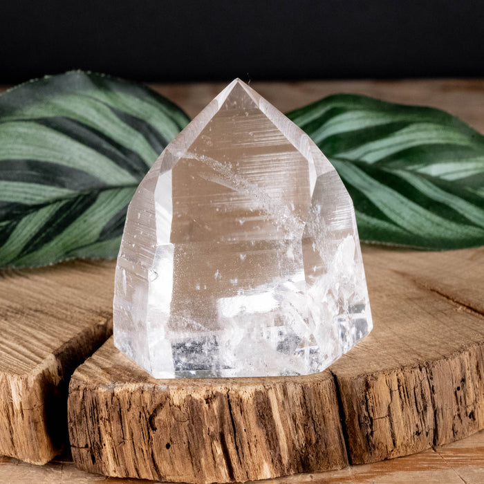 Lemurian Seed Crystal Polished Point 94 g 48x46mm - InnerVision Crystals