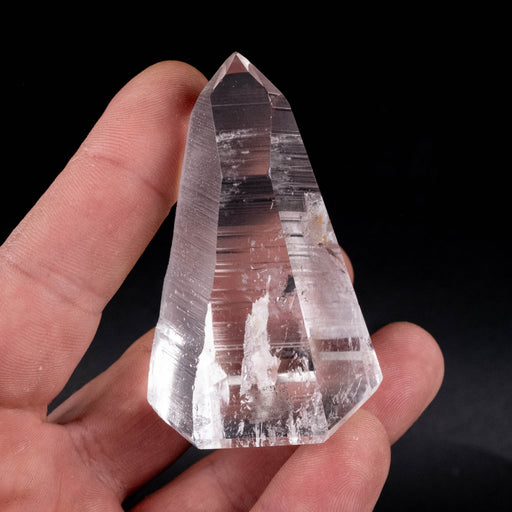 Lemurian Seed Crystal Polished Point 94 g 63x43mm - InnerVision Crystals