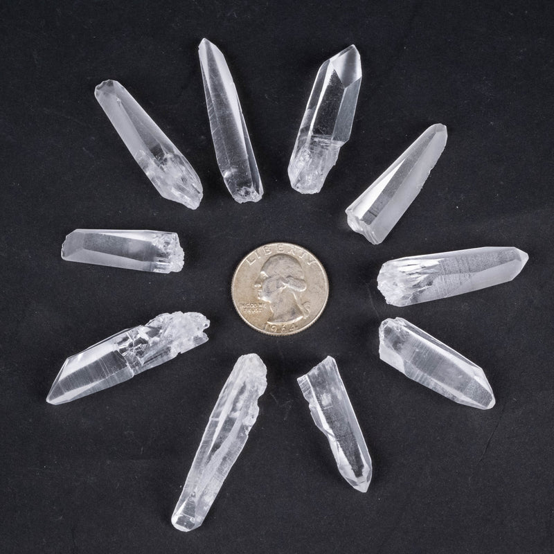 Lemurian Seed Crystals Small 10 pc lot - InnerVision Crystals