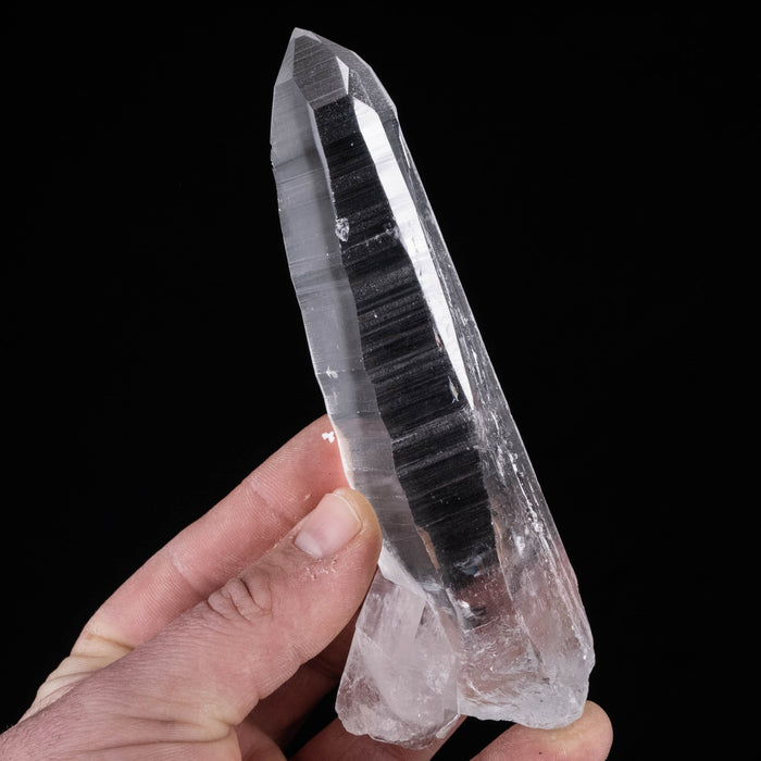 Lemurian Seed Quartz Crystal 206 g 138x34mm - InnerVision Crystals