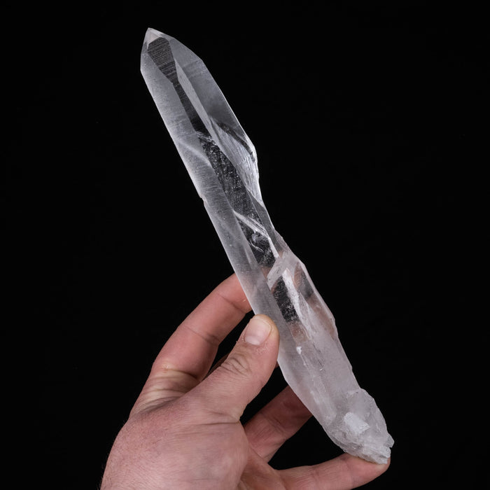 Lemurian Seed Quartz Crystal 328 g 232x37mm - InnerVision Crystals