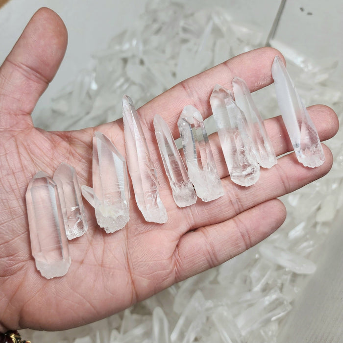 Lemurian Seed Quartz Crystal Lot 100 Grams - InnerVision Crystals