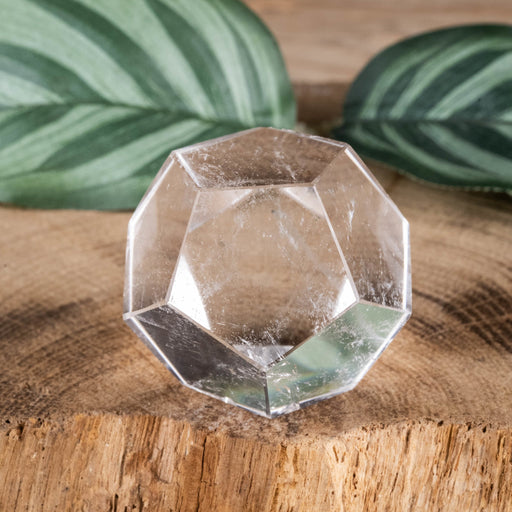 Lemurian Seed Quartz Crystal Polished Dodecahedron 51.61 g 30mm - InnerVision Crystals