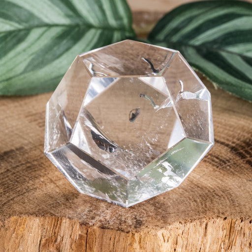 Lemurian Seed Quartz Crystal Polished Dodecahedron 51.97 g 30mm - InnerVision Crystals