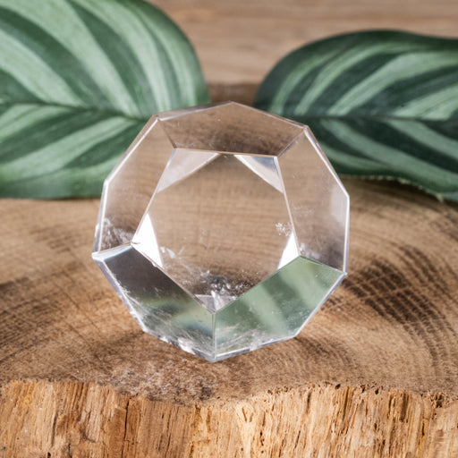 Lemurian Seed Quartz Crystal Polished Dodecahedron 54.17 g 30mm - InnerVision Crystals