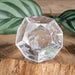 Lemurian Seed Quartz Crystal Polished Dodecahedron 75.26 g 35mm - InnerVision Crystals