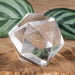 Lemurian Seed Quartz Crystal Polished Icosahedron 94.39 g 38mm - InnerVision Crystals