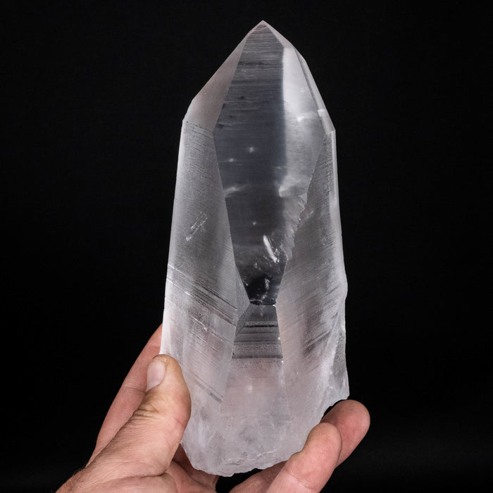 Lemurian Seed Quartz Crystal with Phantom 1090 g 181x74mm - InnerVision Crystals