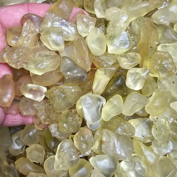Libyan Desert Glass AA Grade 1 - 5 grams | 100 g WHOLESALE LOT - InnerVision Crystals