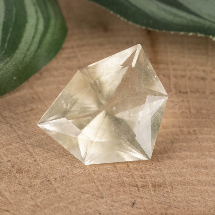 Libyan Desert Glass Gemstone 13.34 ct 19x17mm - InnerVision Crystals
