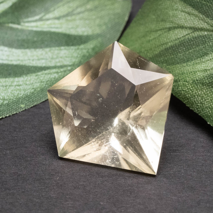 Libyan Desert Glass Gemstone 17 ct 21x20mm - InnerVision Crystals
