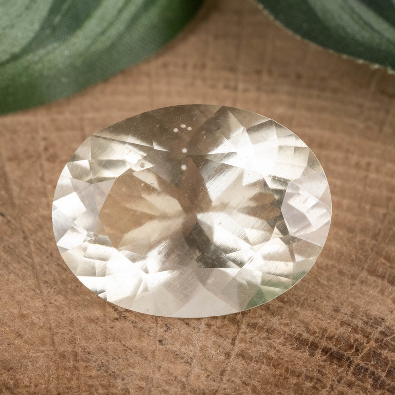 Libyan Desert Glass Gemstone 18.95 ct 22x16mm - InnerVision Crystals