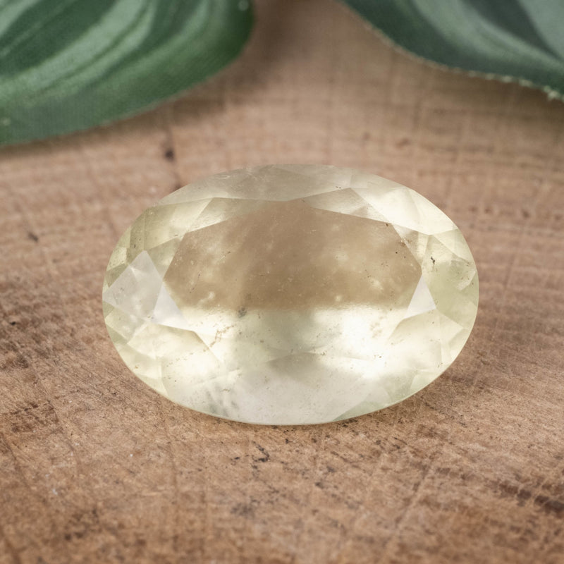 Libyan Desert Glass Gemstone 20.10 ct 23x16mm - InnerVision Crystals