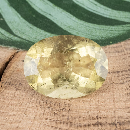 Libyan Desert Glass Gemstone 21.75 ct 23x17mm - InnerVision Crystals