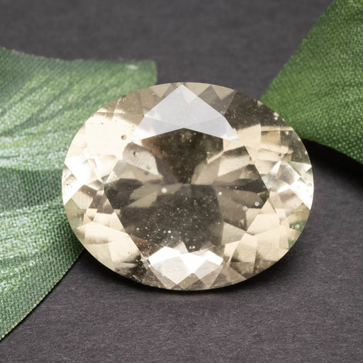 Libyan Desert Glass Gemstone 21.83 ct 22x18mm - InnerVision Crystals