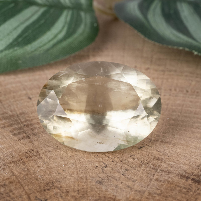 Libyan Desert Glass Gemstone 25.42 ct 24x18mm - InnerVision Crystals