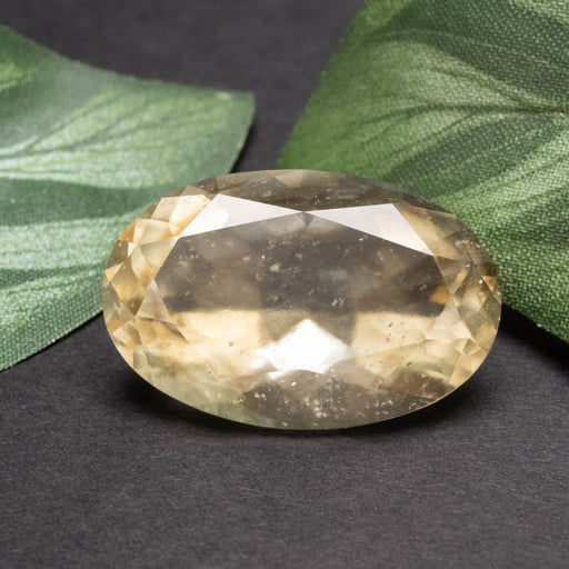 Libyan Desert Glass Gemstone 27.32 ct 26x17mm - InnerVision Crystals